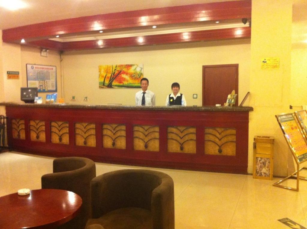 Greentree Inn Baotou Peoples' Park Hotel Exterior foto